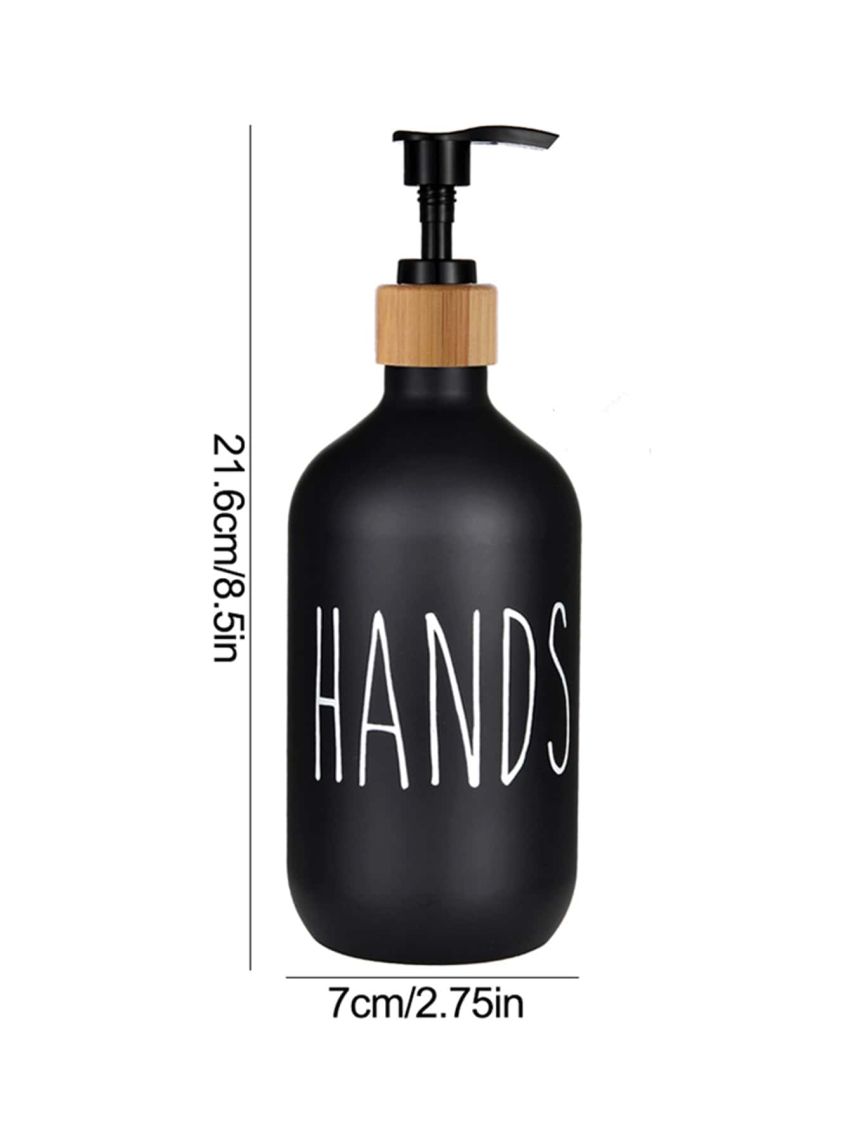 2pcs Letter Graphic Lotion Dispenser