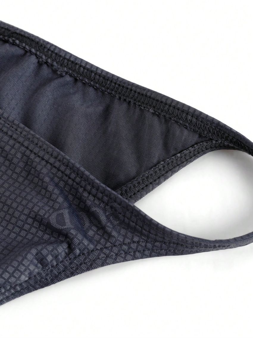 Men's Solid Color Triangle Boxer Briefs