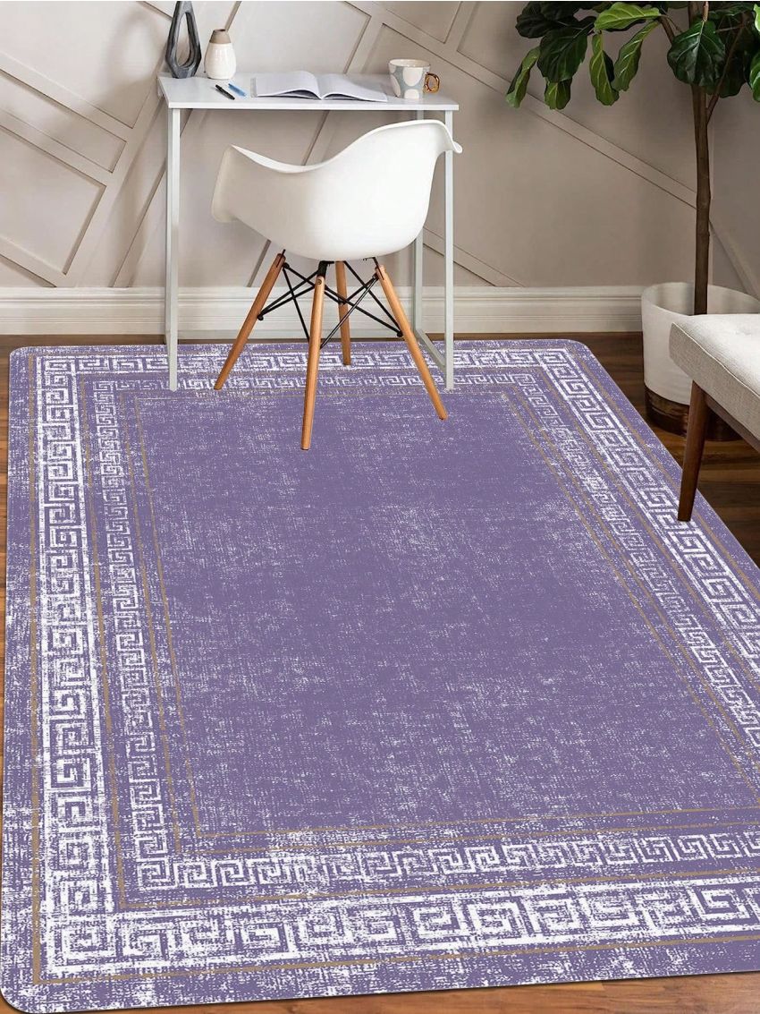 1pc Nordic Classical Style Indoor/outdoor Soft Carpet With Geometric Pattern, Modern Luxurious Decorative Area Rug For Living Room, Sofa, Table, Bedroom, Bathroom, Elegant Lady's Room Decor