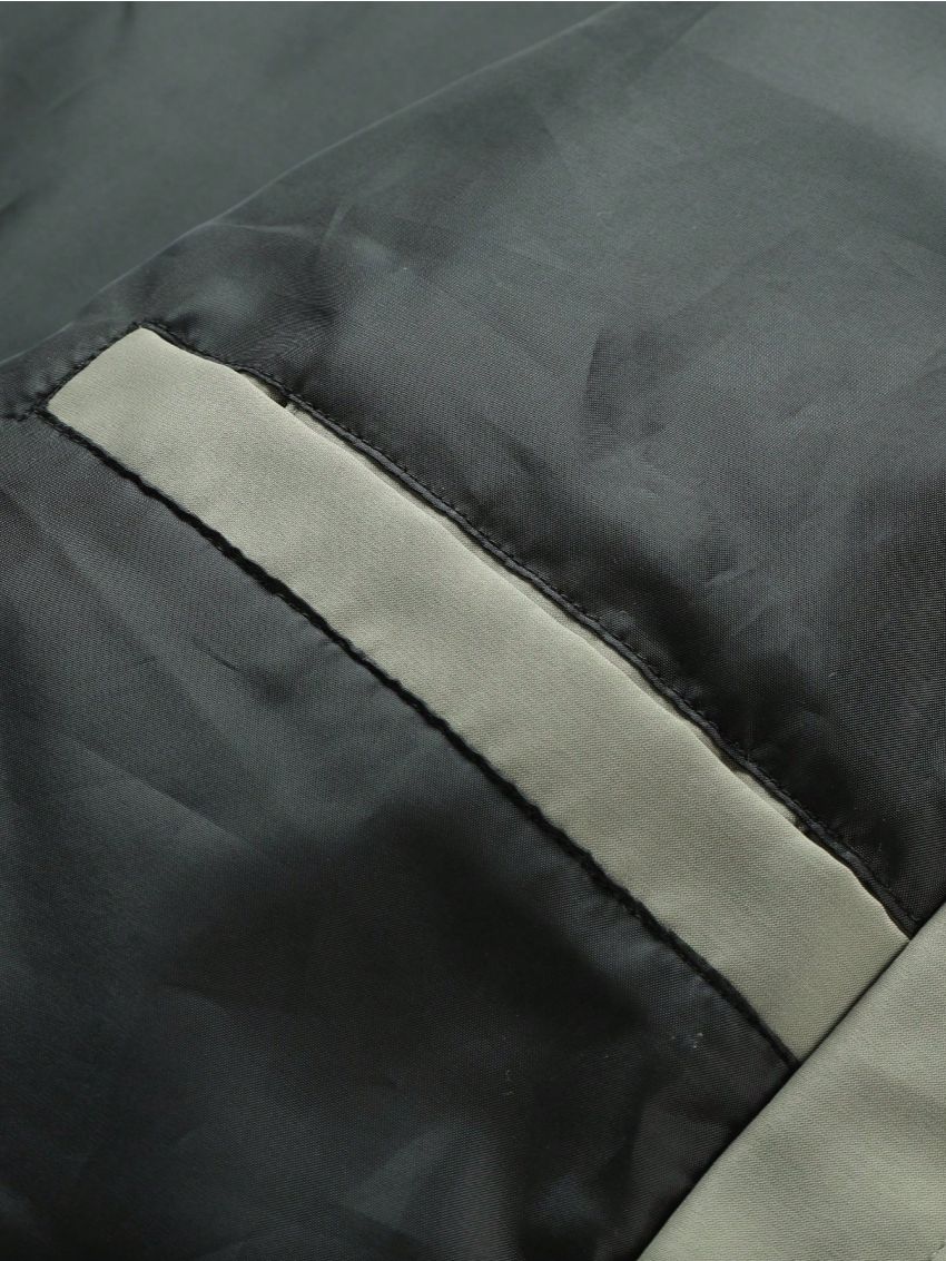 Manfinity Homme Men's Solid Color Stand Collar Jacket