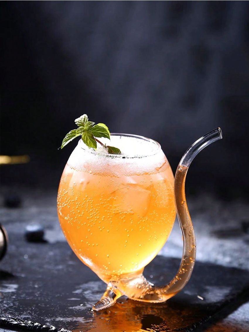 Ins Vampire Glass, Nordic Creative Style Glass Vampire Mug, Personality Wine Cup Molecular Cocktail Glass