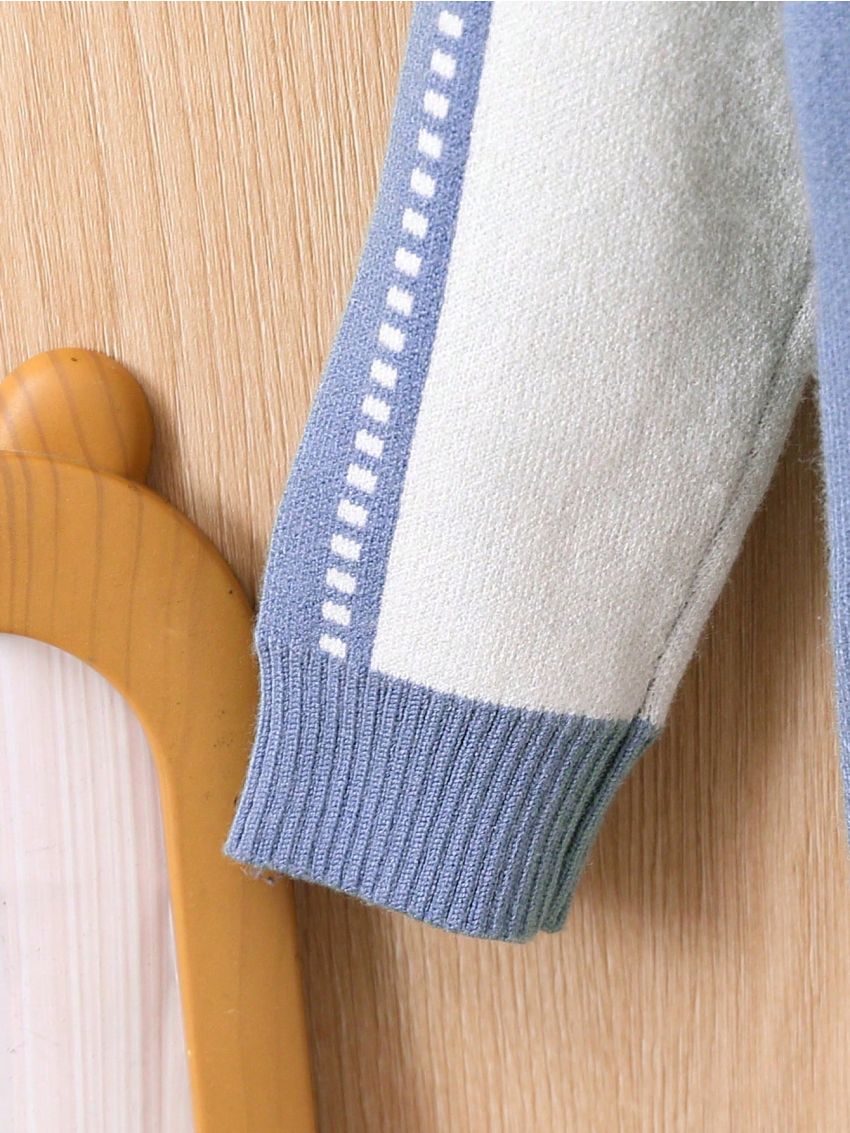 Baby Boys' Letter Pattern Cardigan