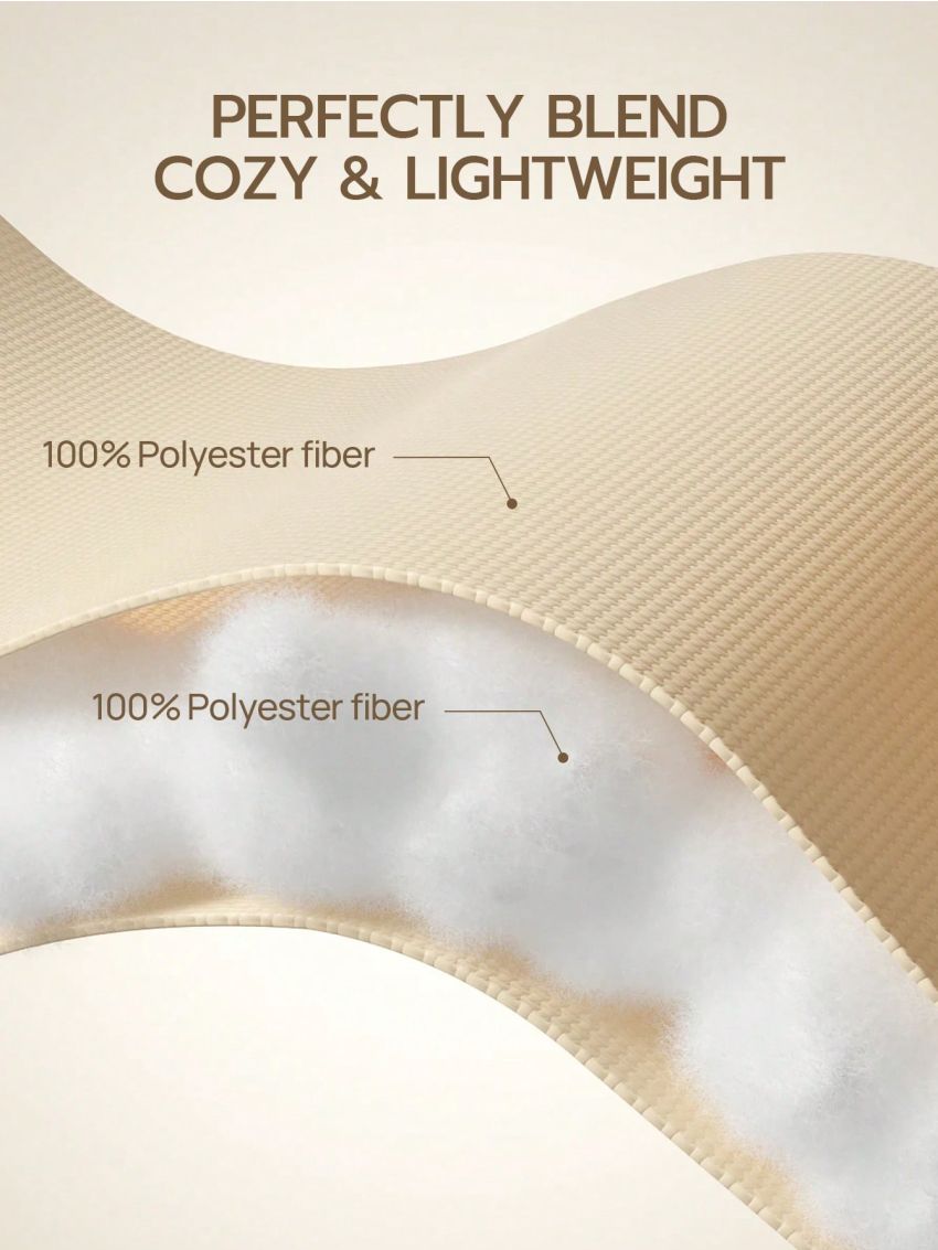 LongNap™ 1pc Supersoft Zigzag Microfiber Quilted Cushion Cover, Throw Pillowcase Without Filler, Sofa Cushion Cover, Cloud-Like Feel Room Decor