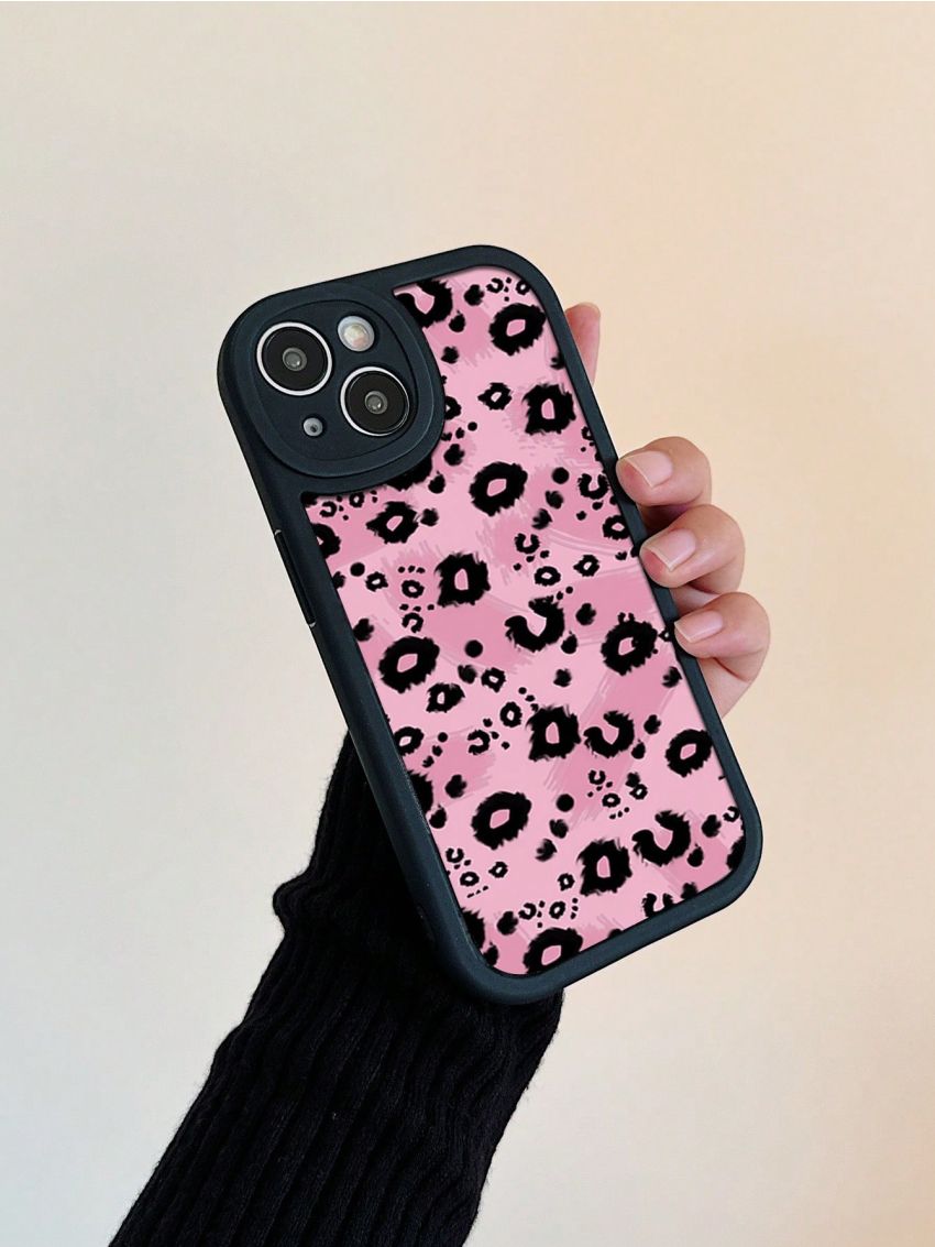 Verve Patterns Fashionable Pink Leopard Print Phone Case