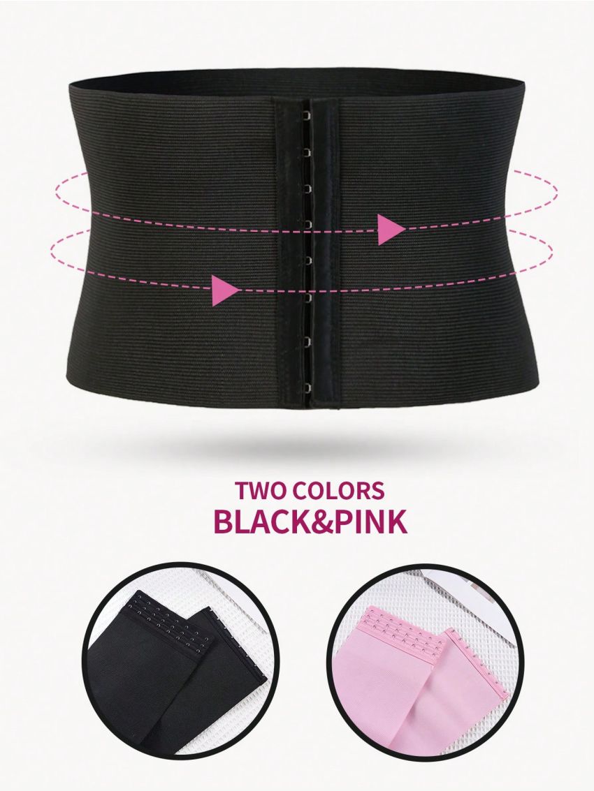 Women's Black Simple Waist Belt