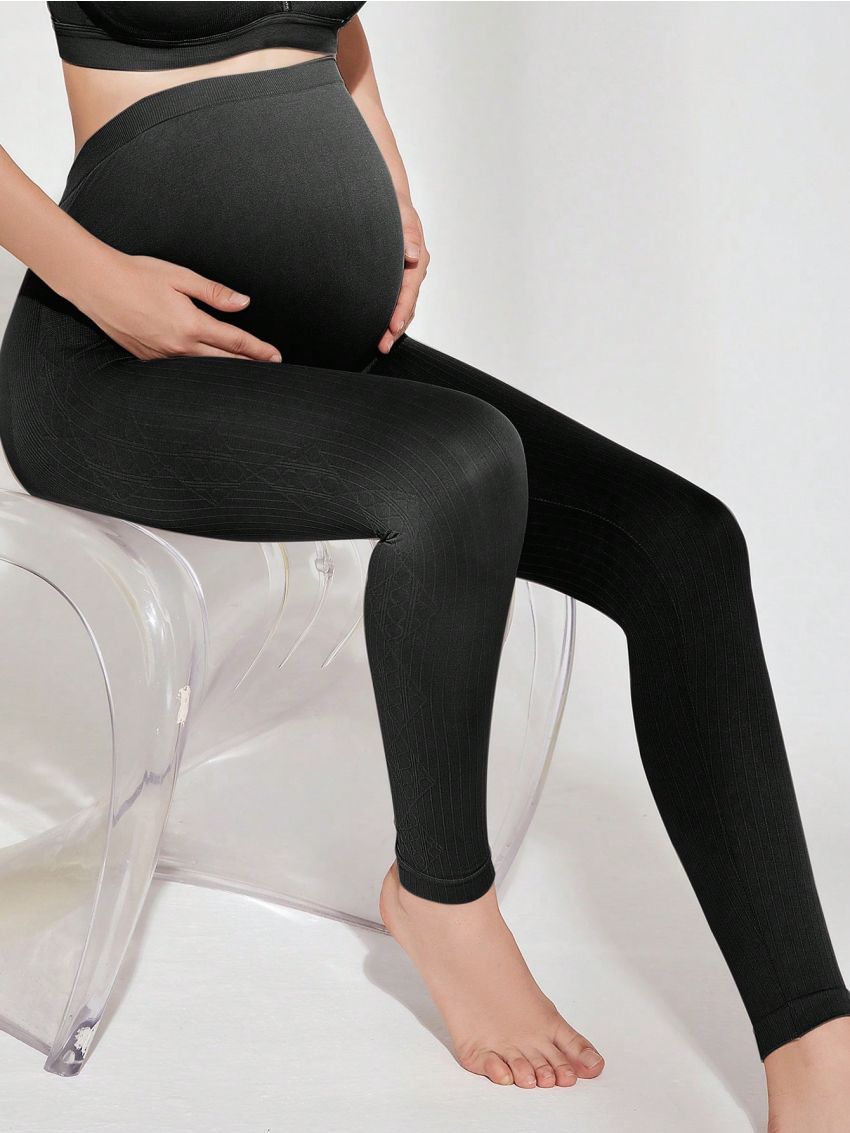 Maternity Solid Color Shaping Pants