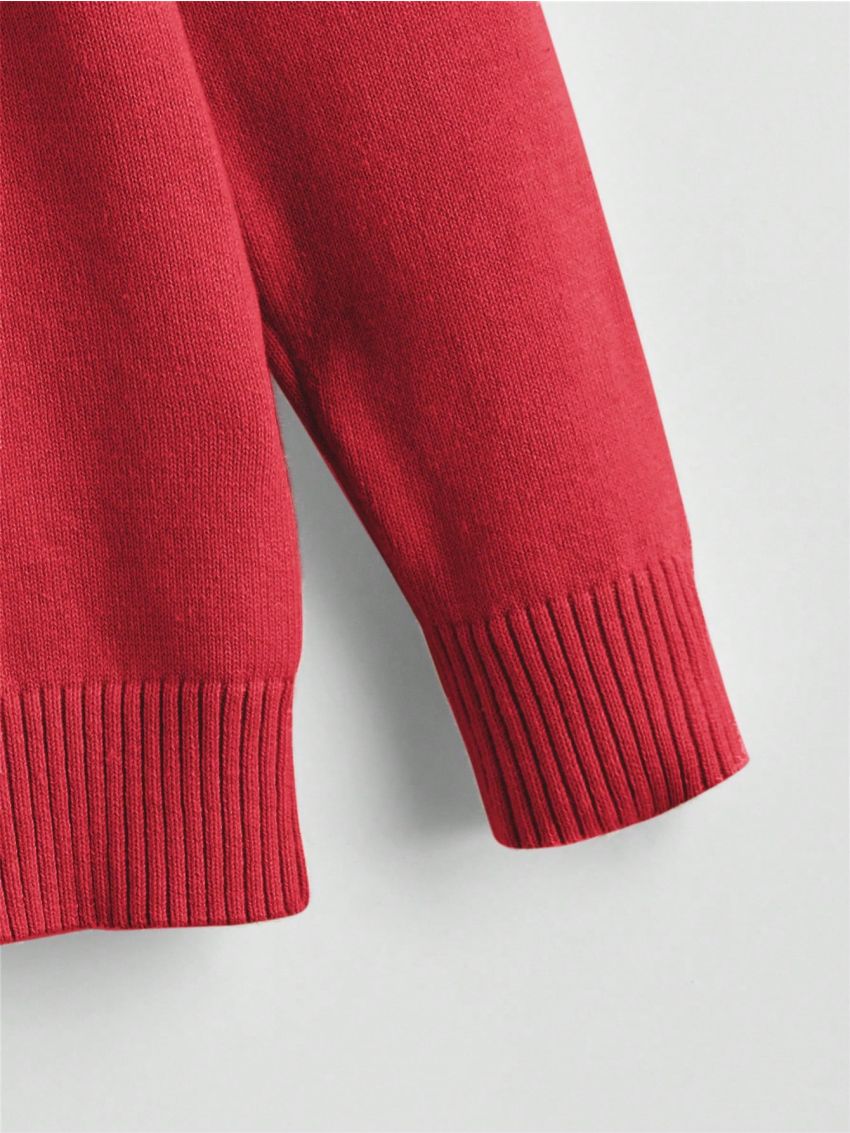 Boys' Solid Color Turtleneck Sweater (little Boy)