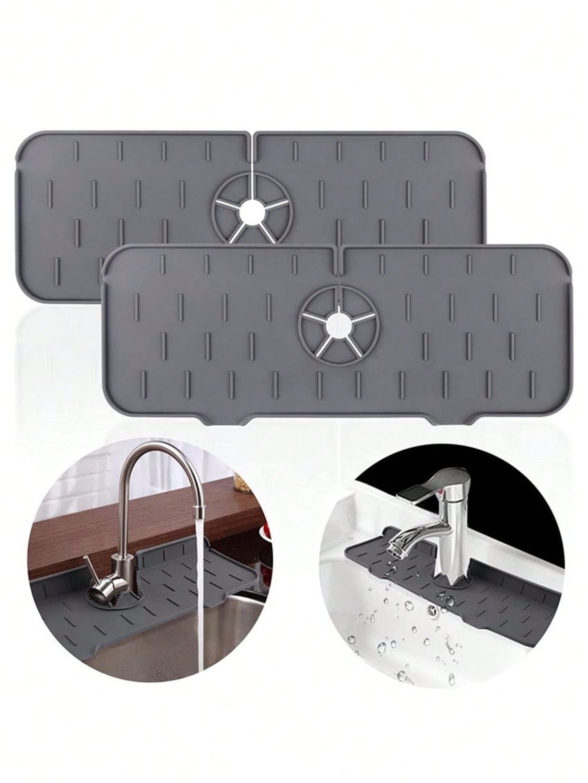 Orange Sink Splash Guard