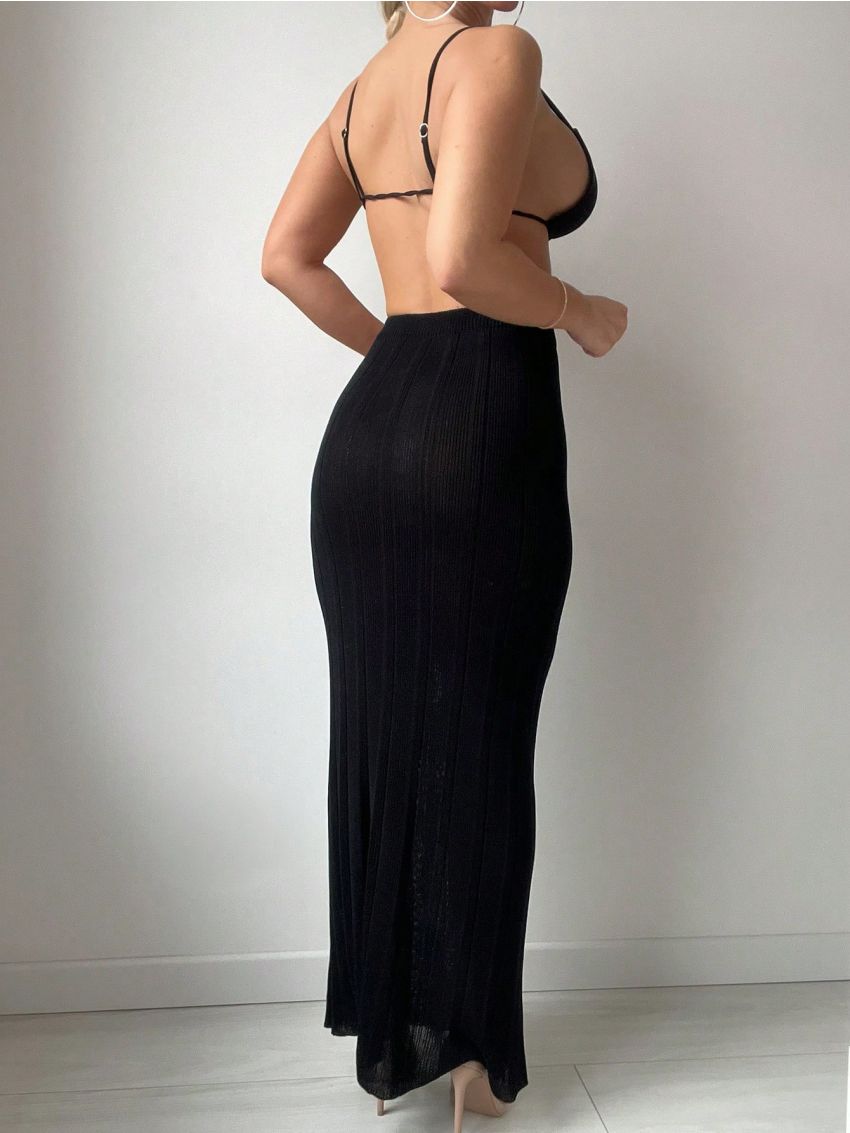 SHEIN Swim BohoFeel Women'S Beach Cover-Up Skirt