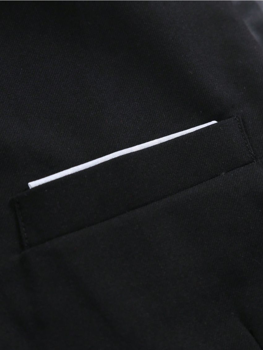 Manfinity Mode 1pc Button-front Suit Vest