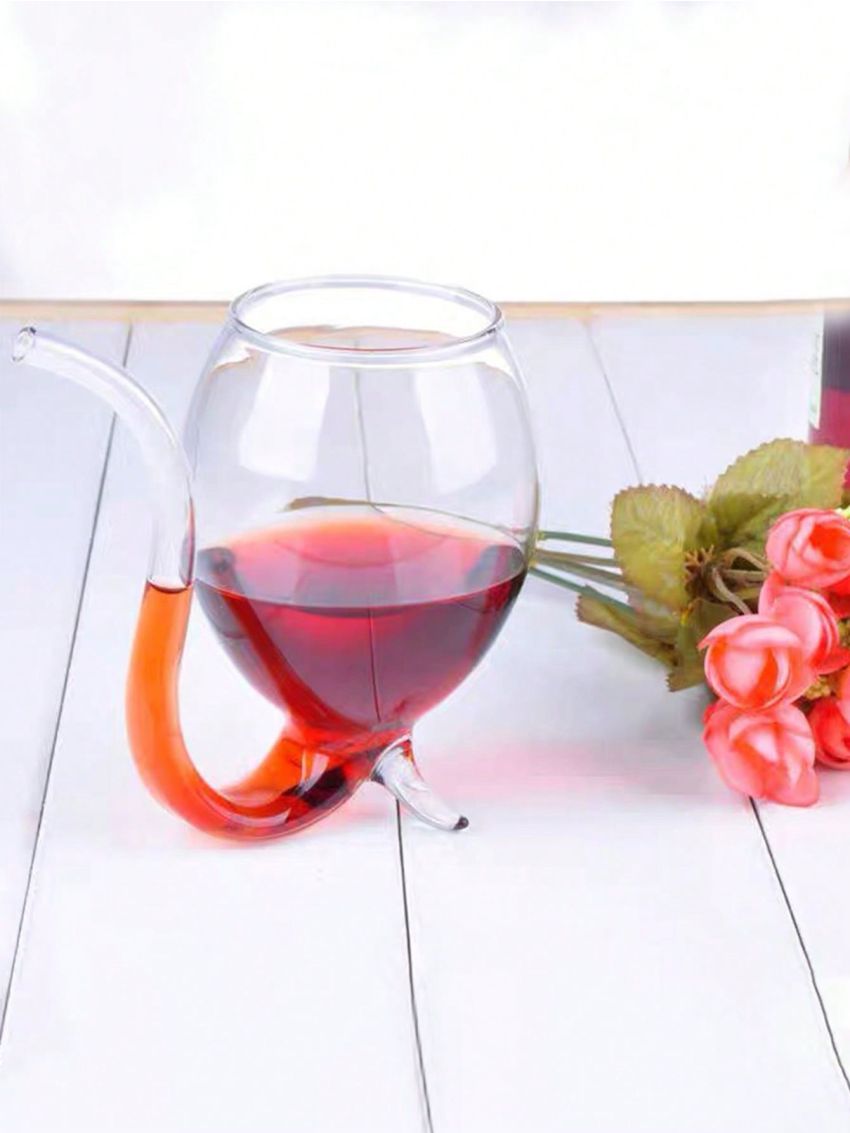 Ins Vampire Glass, Nordic Creative Style Glass Vampire Mug, Personality Wine Cup Molecular Cocktail Glass