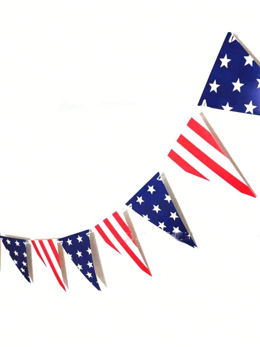 1 Set Of American Pennants (9 Pieces)