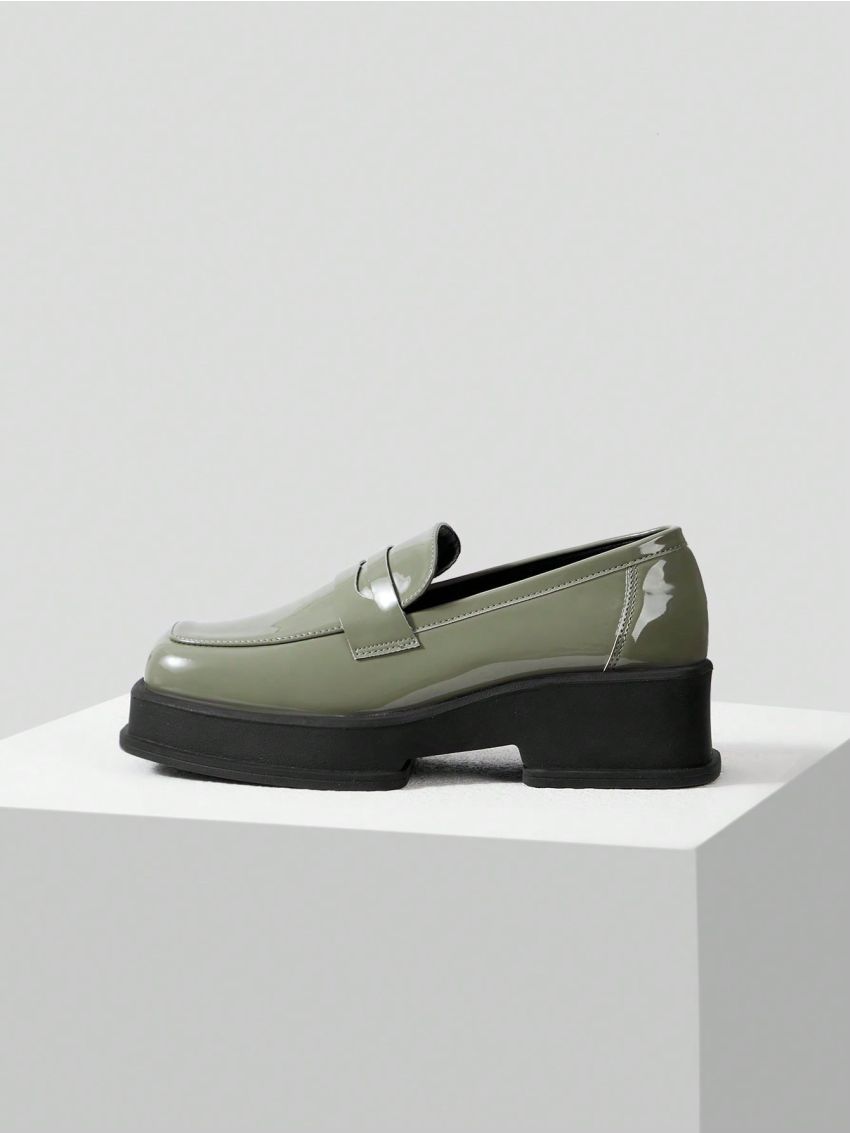 MOTF PREMIUM WOMEN'S PREPPY STYLE SQUARE TOE WEDGE HEEL & PLATFORM SHOES