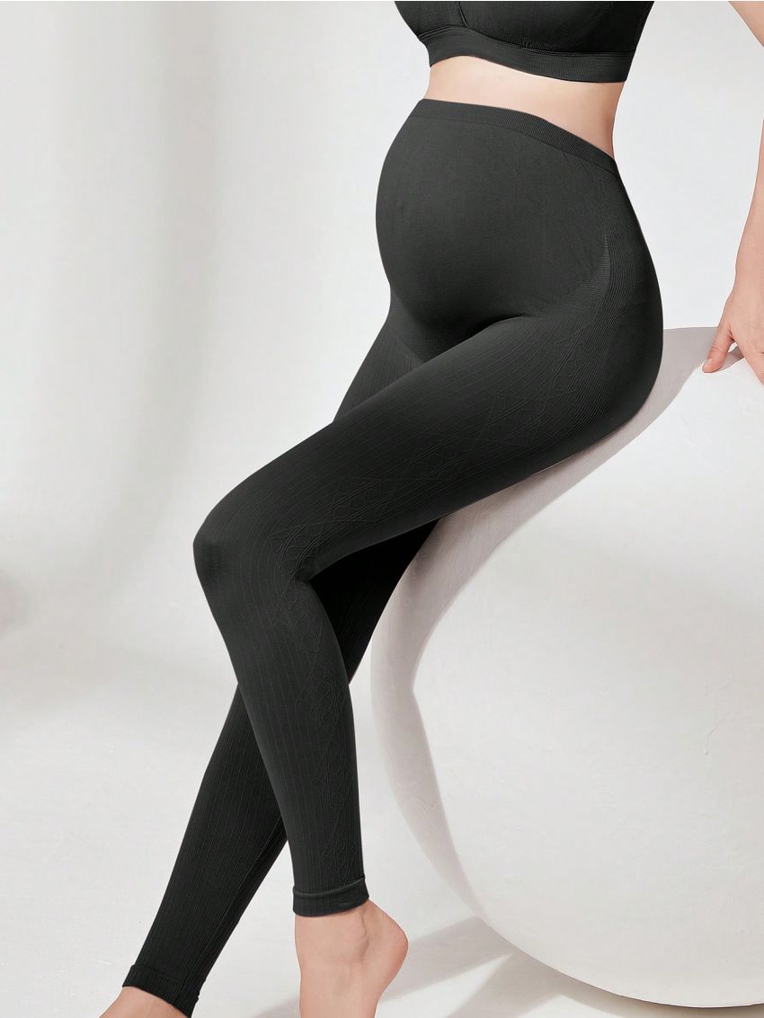 Maternity Solid Color Shaping Pants