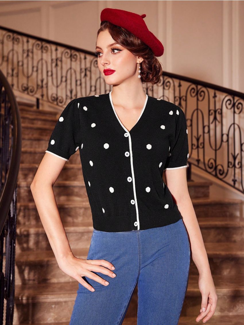 SHEIN DECDS Women's Open Front Cardigan