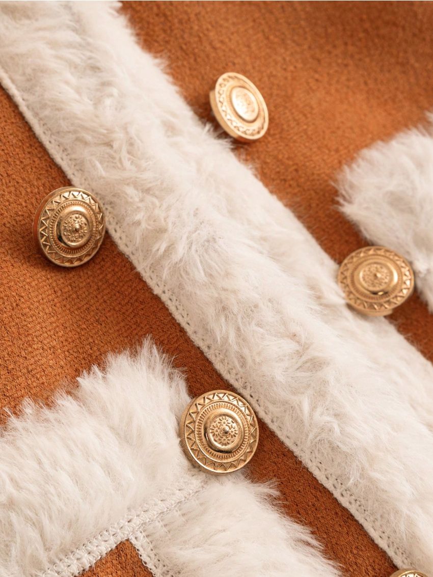 Infant Girls' Winter Camel Coat