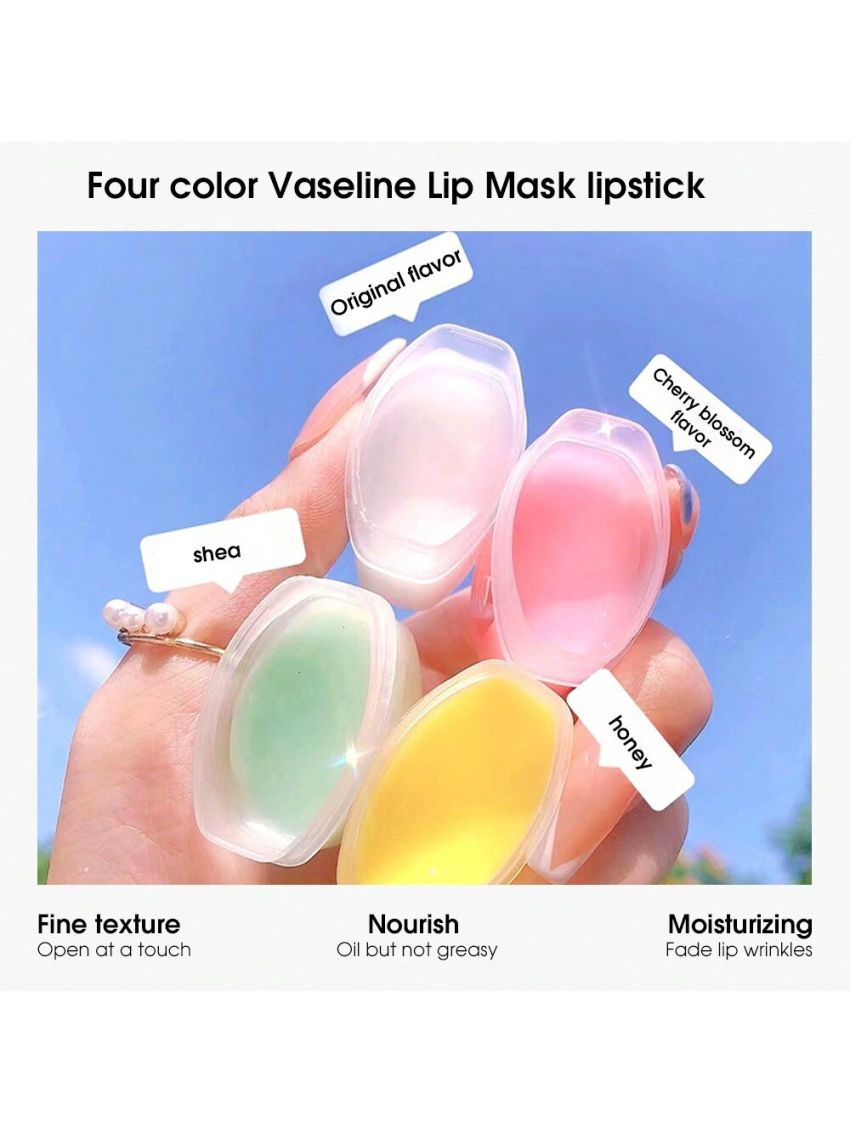 Lip Balm Kit, 4pcs Moisturizing Anti-cracking Lip Care For Women & Men