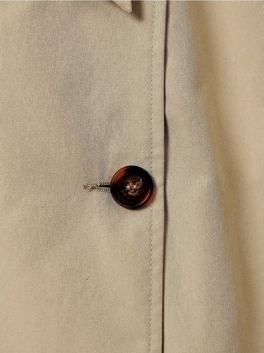 SHEIN Tween Girl Double Breasted Belted Trench Coat