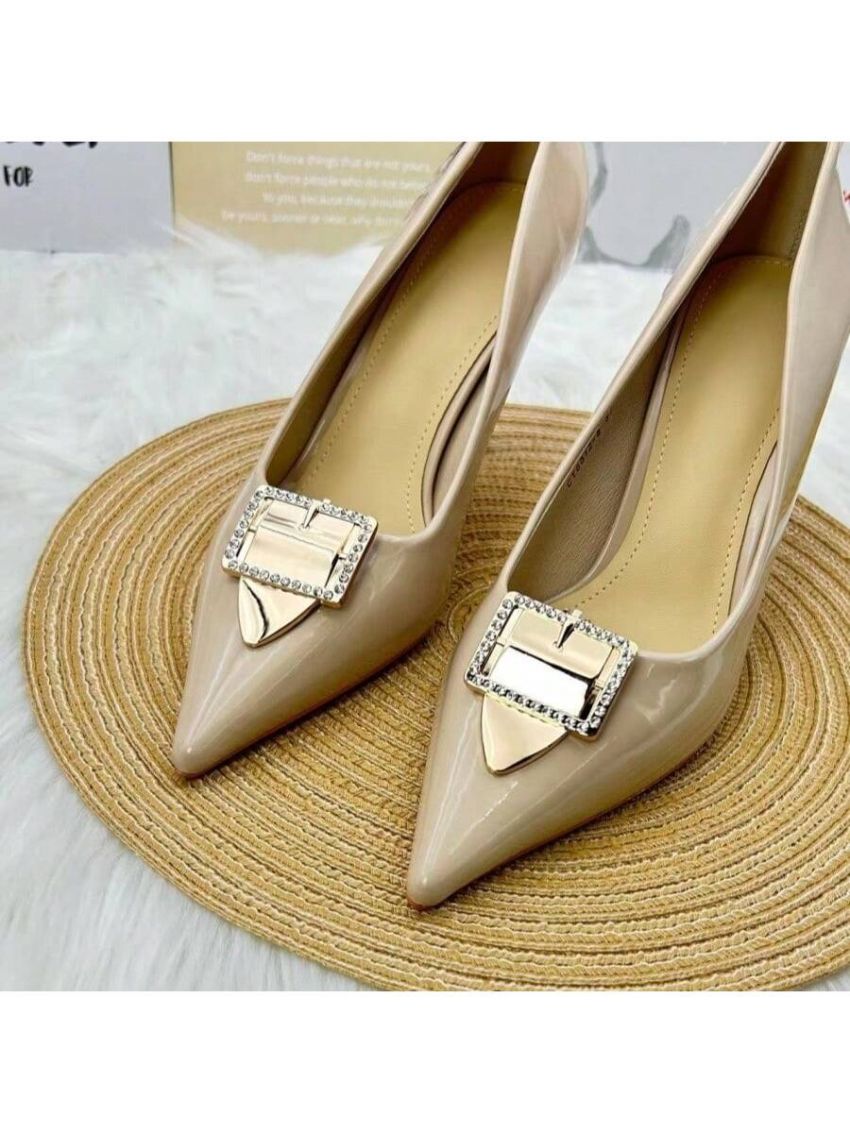 Versatile Women's Shoes Metal Shoe Buckle, Detachable Shoe Accessory, Flower Decoration, Shoe Ornament