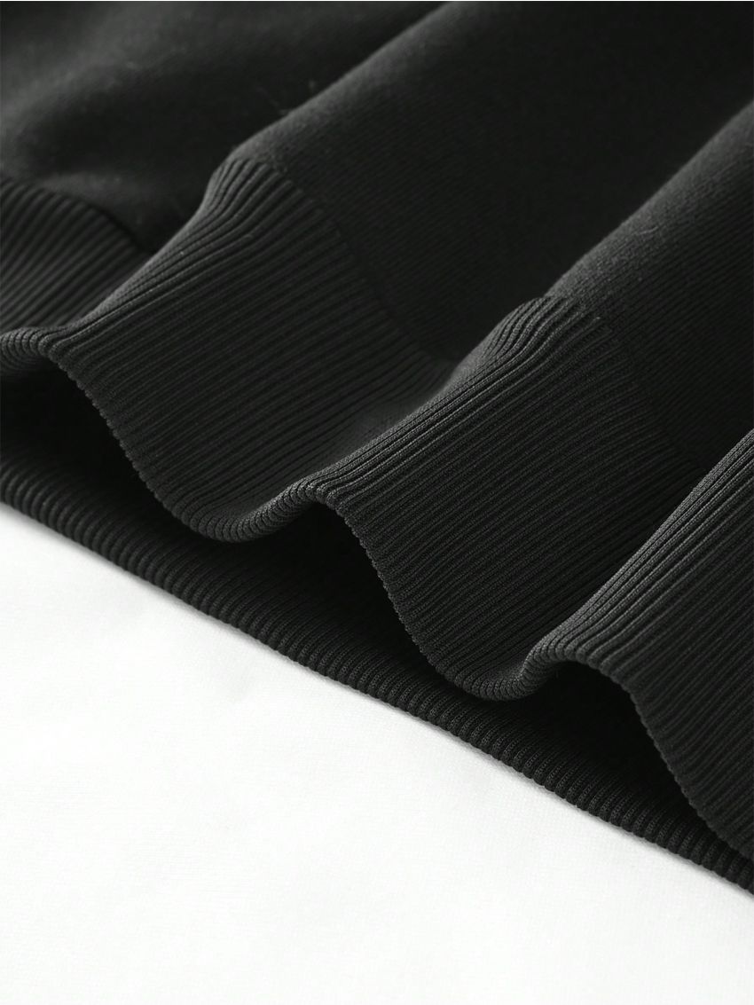 Manfinity EMRG Men's Hooded Sweatshirt And Sweatpants Set With Cross Print And Drawstring