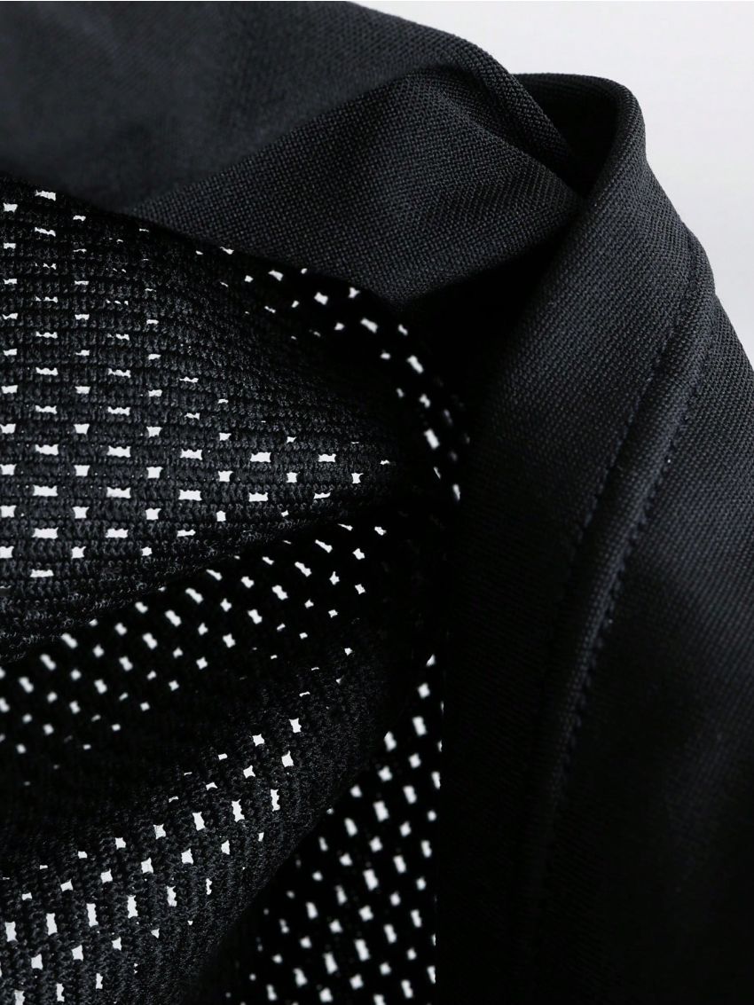 Men's Stripe Weave Compression Top