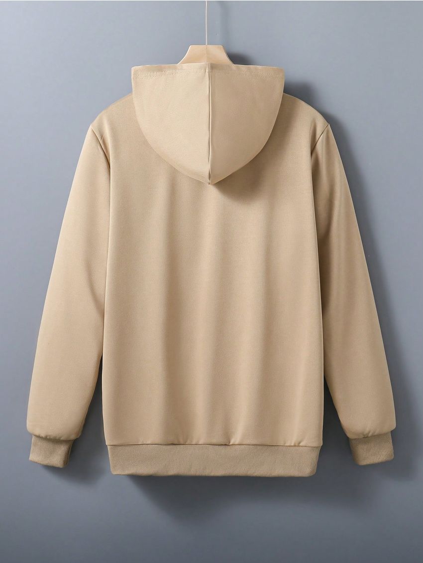 Teen Boy Color Block Long Sleeve Hoodie