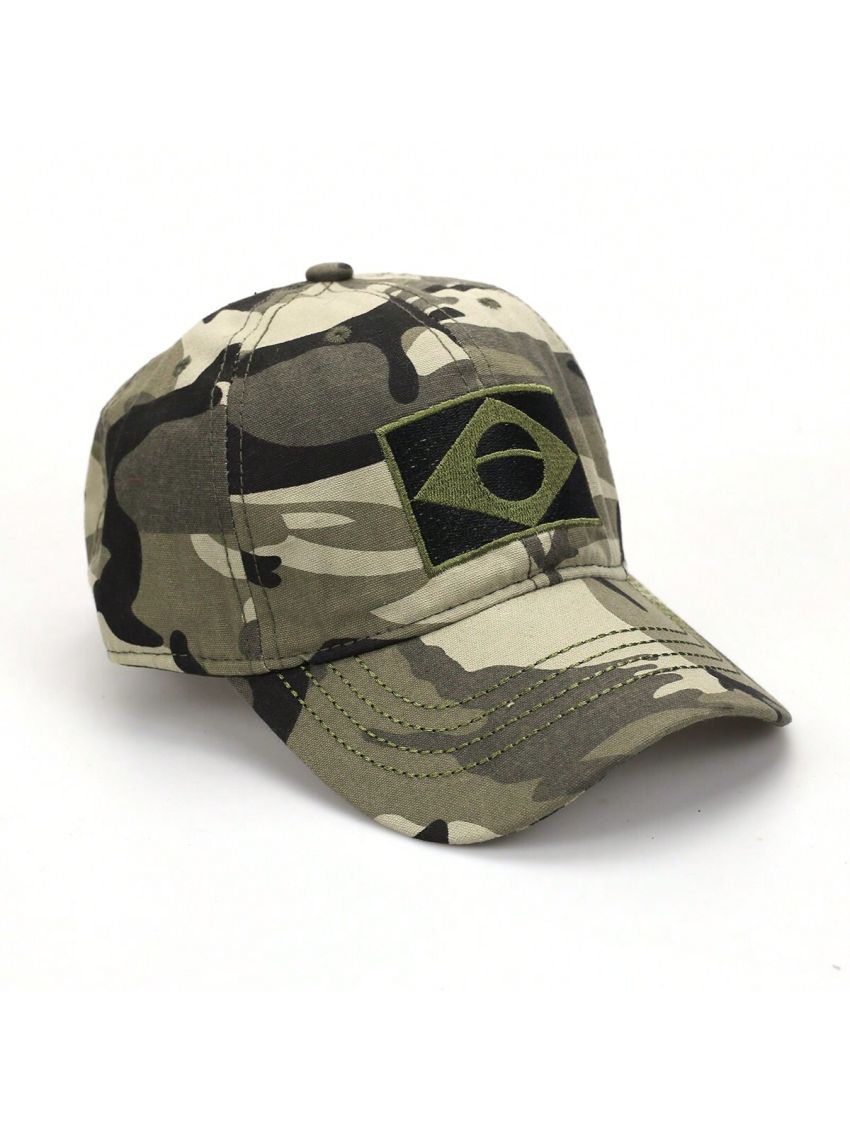 1pc Men's Camo Baseball Cap