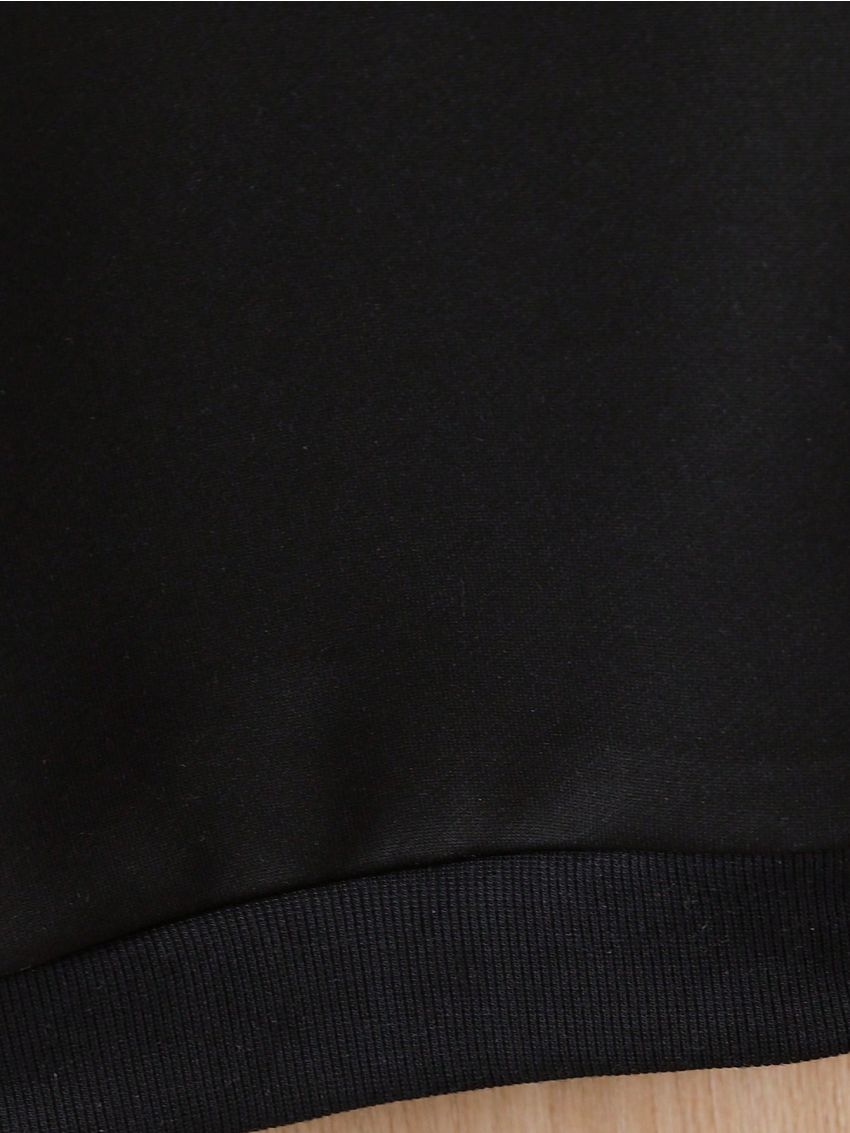 Baby Oil Painting Print Sweatshirt