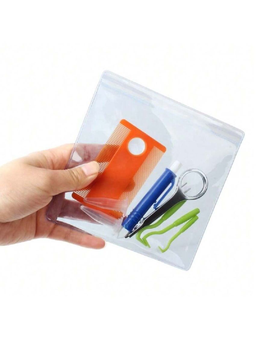 1set 8 In 1 Multi-functional Cat & Dog Tick Removal Tool Pet Flea Tick Remover Kit