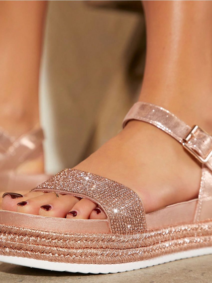 Women'S Fashionable Versatile Wedge Platform Sandals