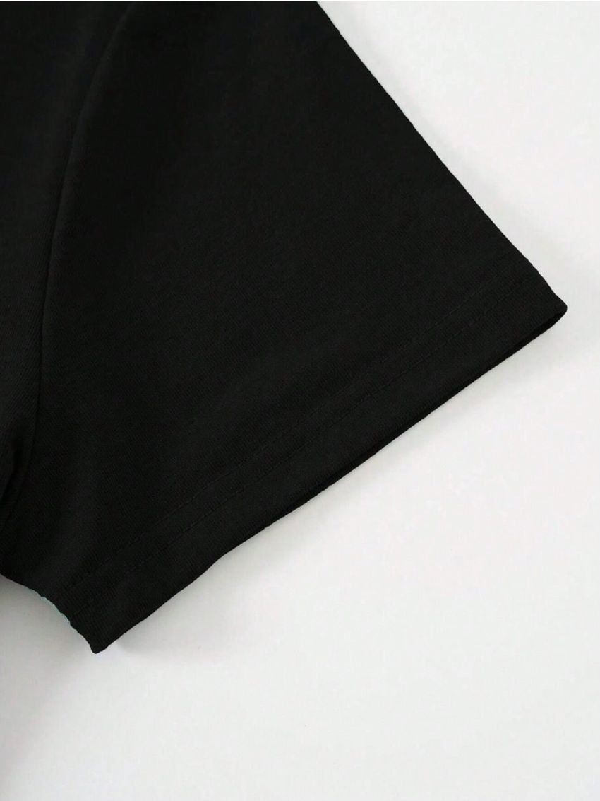 SHEIN LUNE Christmas Print Tee