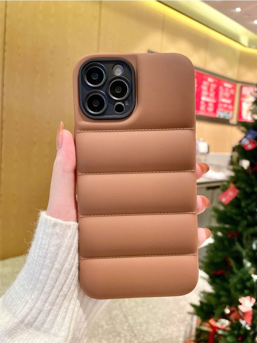 Plain Puffer Phone Case