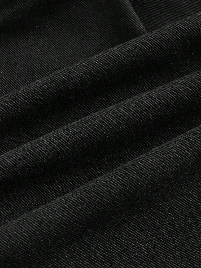 SHEIN EZwear Plus Solid Pleated Denim Skirt