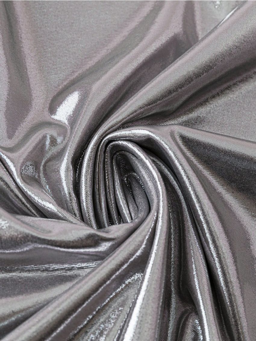 SHEIN BAE Women'S Plus Size Elastic Waist Pleated Skirt