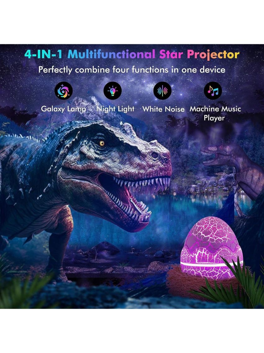 Star Sky Projector With Remote Control And White Noise Bt Speaker, 14 Colors Led Night Light, Suitable For Gameroom, Home Theater, Ceiling, Room Decor