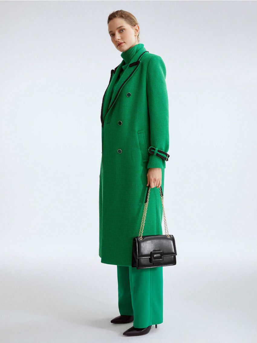 MOTF PREMIUM SQUARE BUCKLE CHAIN BAG