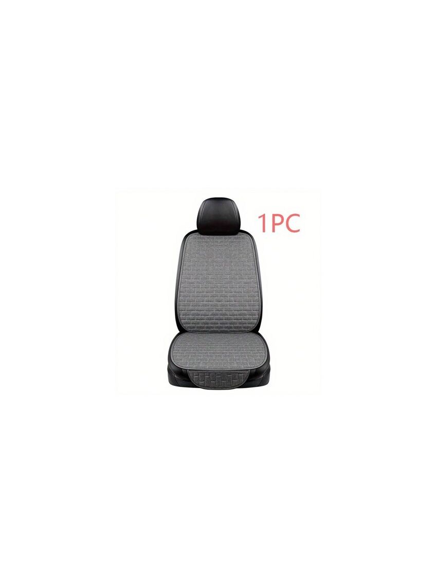 Car Seat Cover Flax Seat Protect Cushion Automobile Backrest Cushion Pad Covers Mat Four Seasons Universal for all seasons