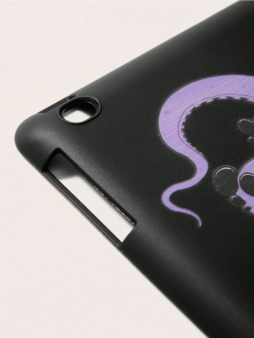 SHEIN X PIGBOOM 1pc Figure Graphic TPU Case Compatible With iPad