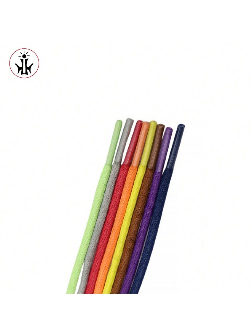 Fashionable Solid Color Braided Shoe Laces For Sports Shoes & Boots