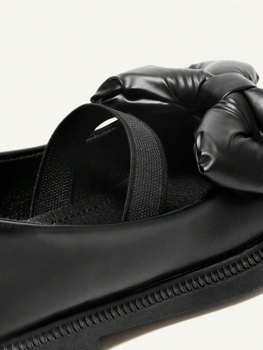 Cozy Cub Fashionable All-Match Cute Princess Style Baby Comfortable Anti-Slip Flat Shoes With Bow