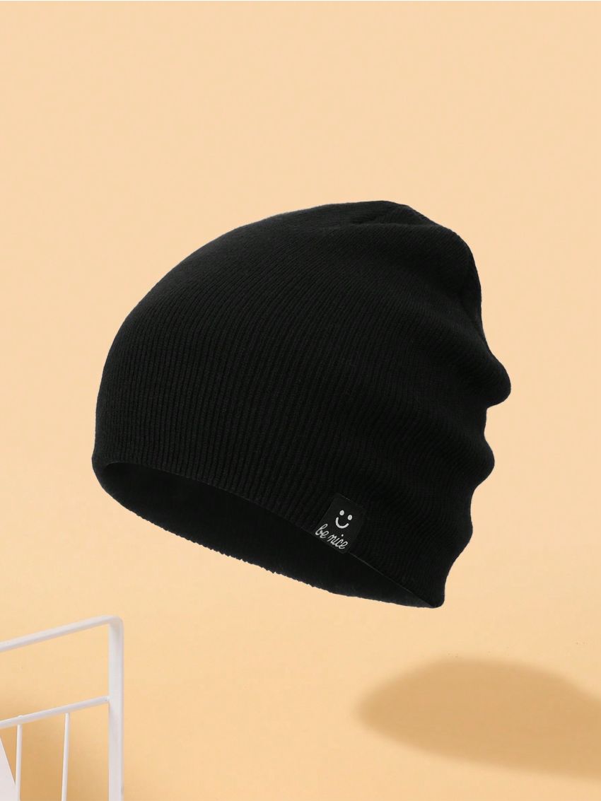 Prismatic Plum Casual Outdoor Label Men's Knit Beanie