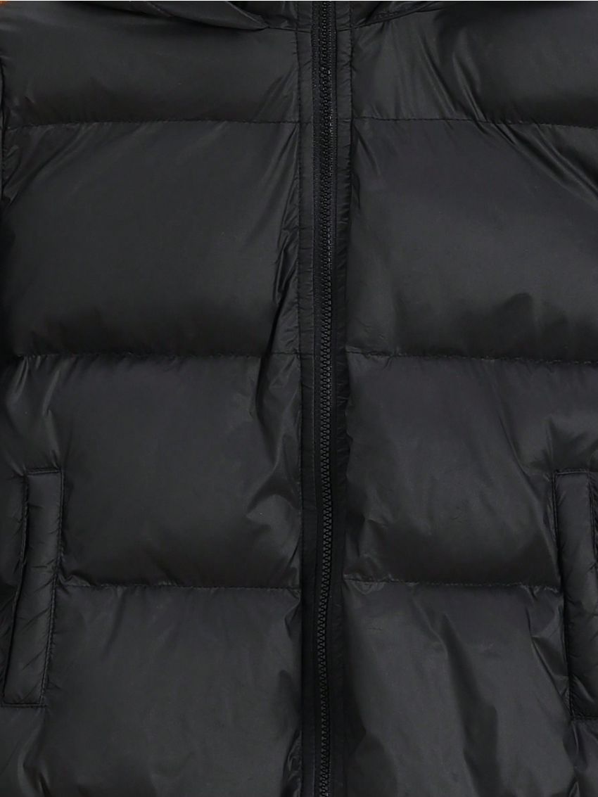 SHEIN Kids EVRYDAY Young Boy Zip Up Hooded Puffer Coat