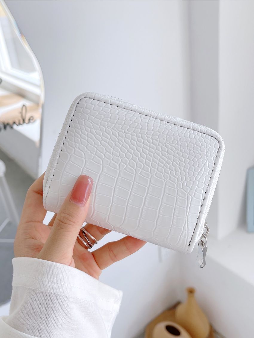 Crocodile Embossed Card Holder