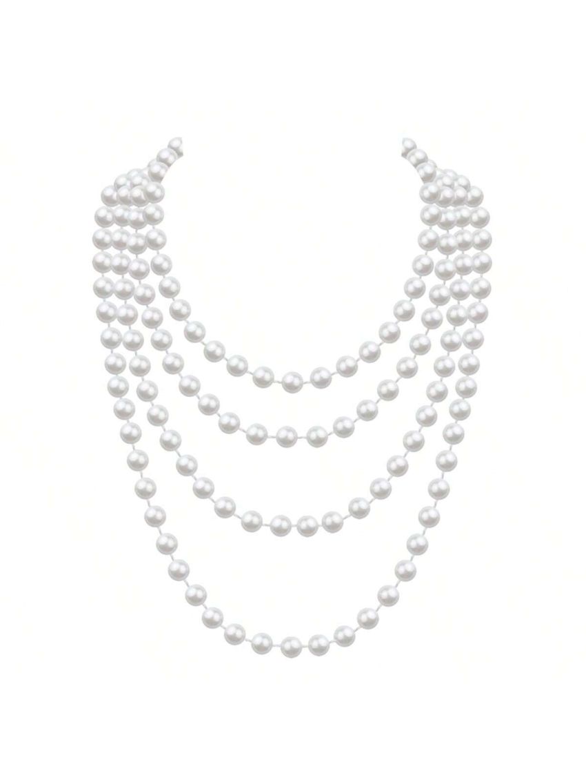 1pair Women's 1920s Single Party Vintage Long Gloves For Halloween, Weddings, Proms And Parties, Gift For Mother And Teacher