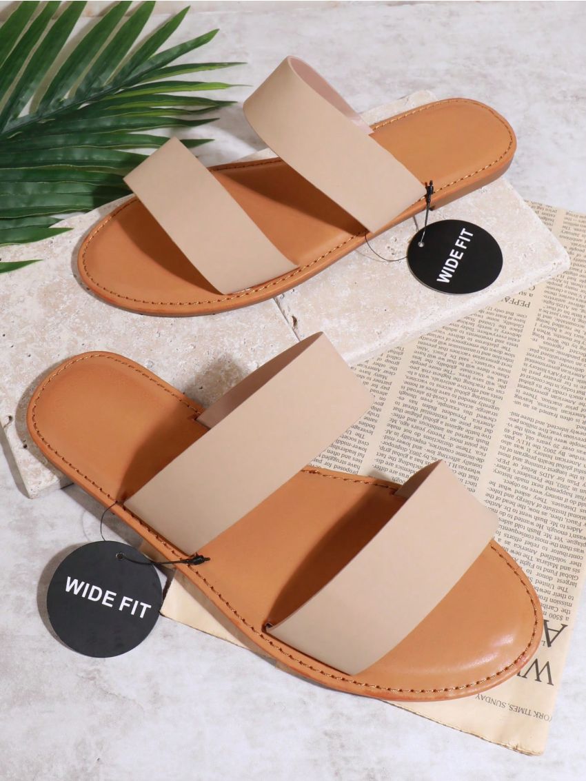 Plus Size Flat Sandals