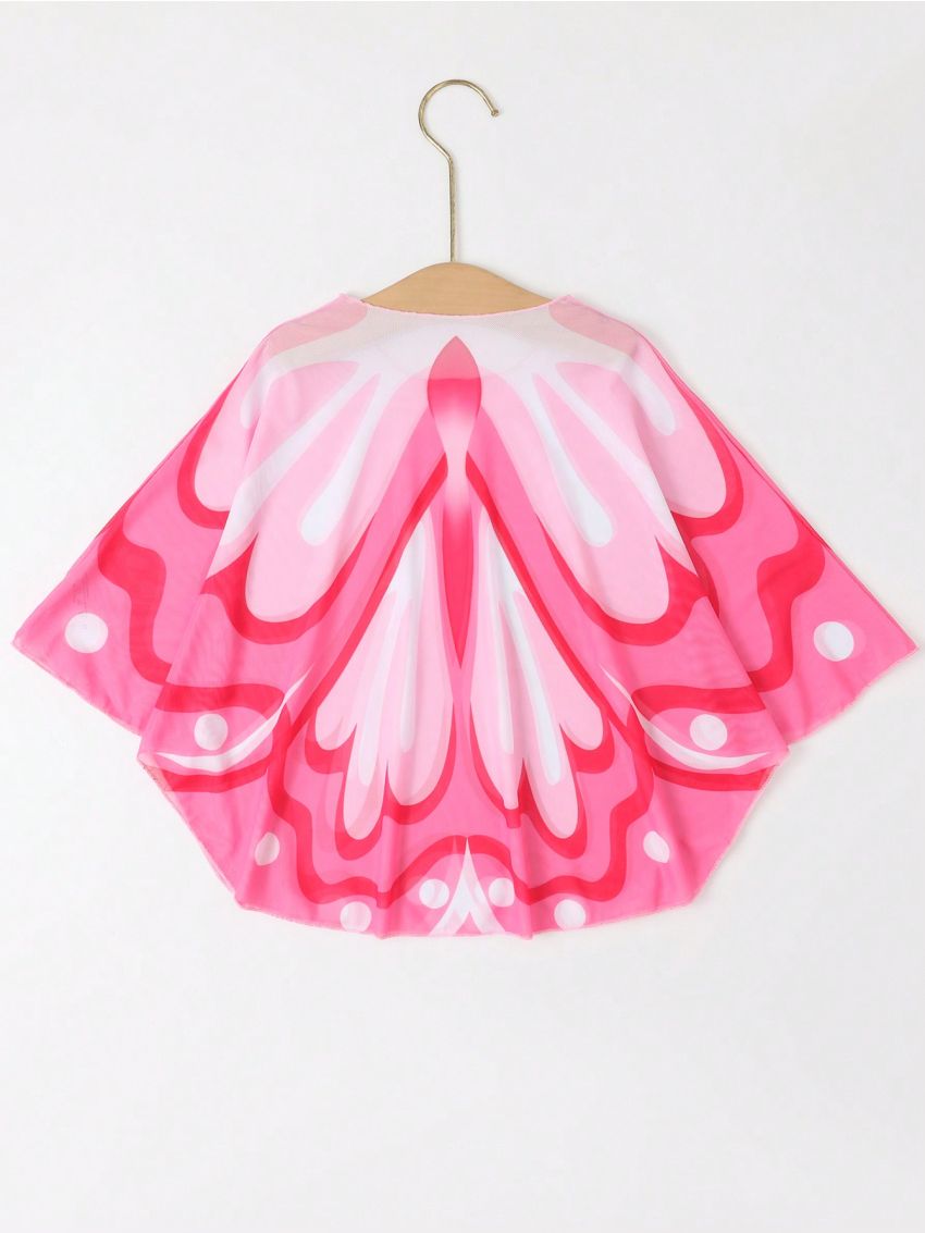 Girls' (little) Butterfly Printed Cardigan