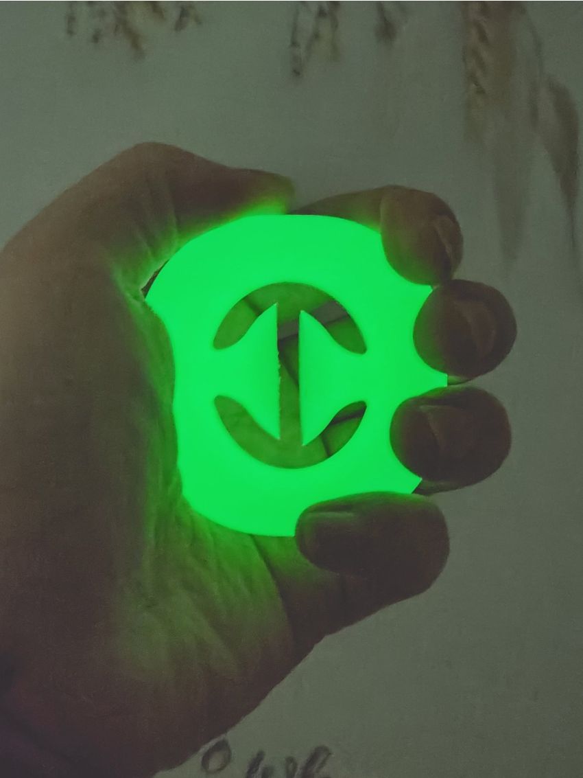 1pc Luminous Hand Grip Stress Toy