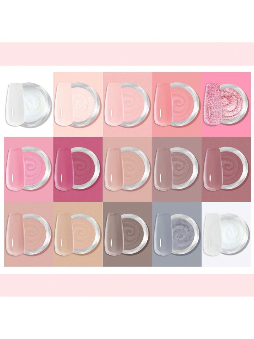 Saviland Dip Powder Nail Kit - 29PCS Dip Nails Powder Starters Kit 20 Glitter Dip Powder Colors Quick Dry Dip Powder Liquid Set Full Nail Dip Powder Kit for Beginners DIY Nail Art