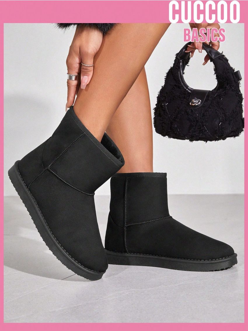 Everyday Collection Women's Fashionable All-match Warm Outdoor Snow Boots