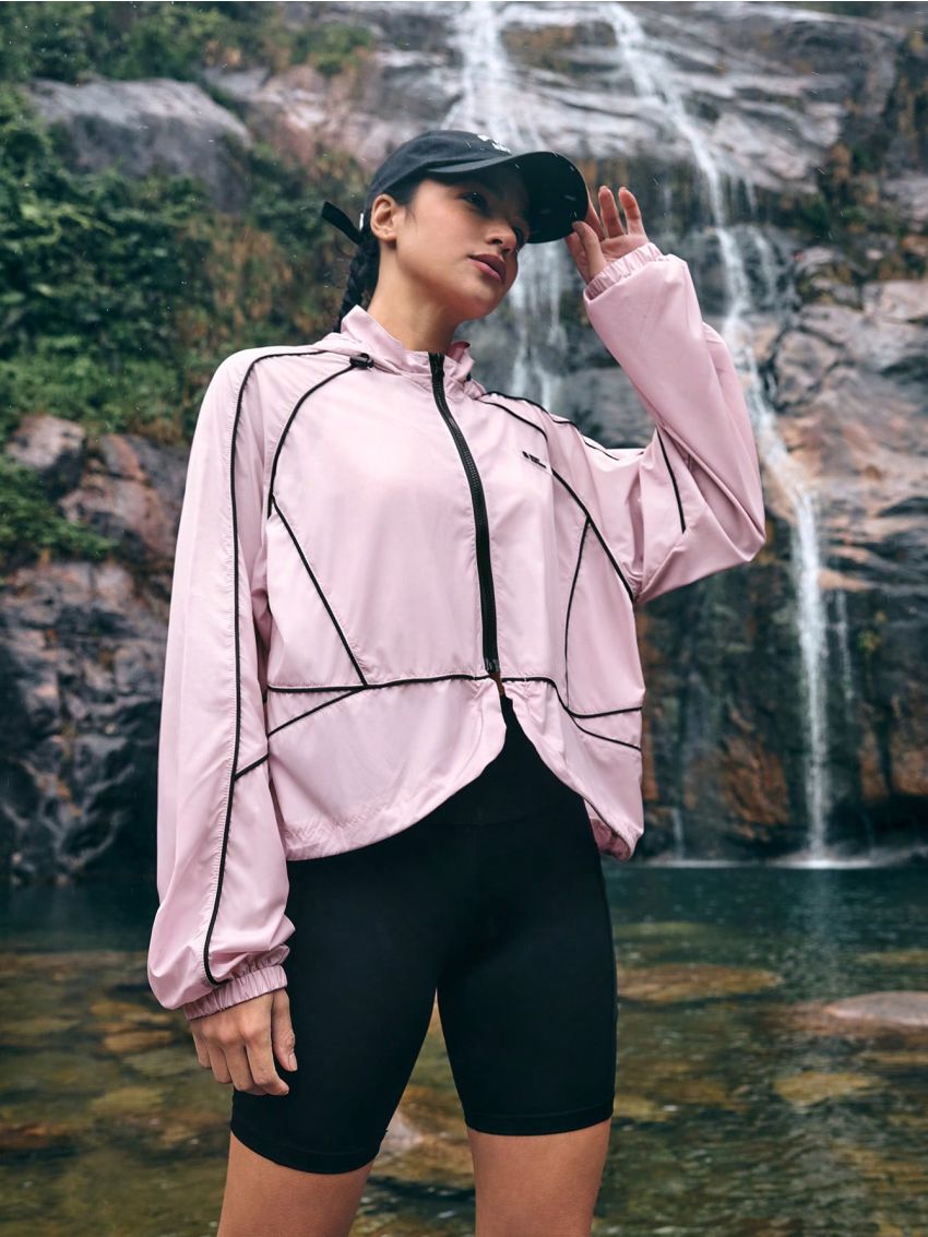 In My Nature Women's Long Sleeve Hooded Sun Protection Jacket With Shoulder Inserts